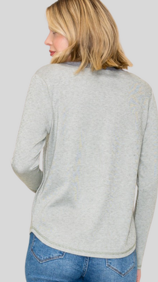Sally Olive Knit Top