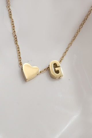 Beth Tarnish Free Initial Necklace
