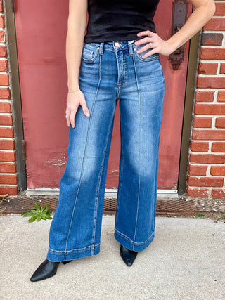 Kendall Wide Leg Denim