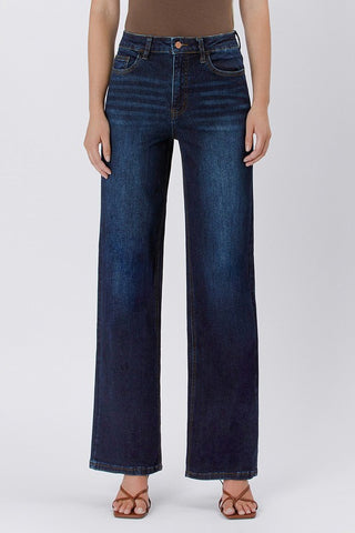 Shelby High Rise Dark Denim