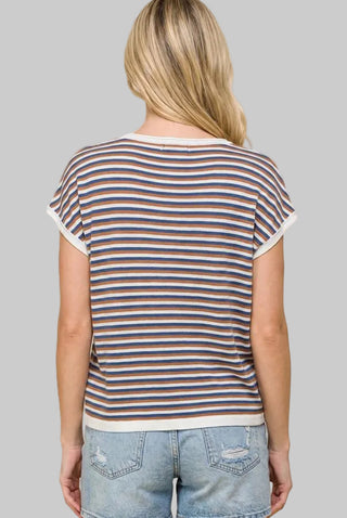 Julie Blue/Copper Sweater