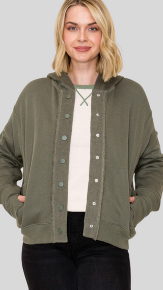 Leona Dark Green Jacket