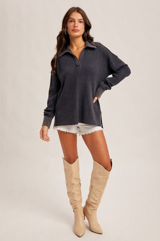 Melanie Navy Thermal