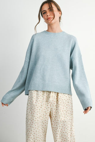 Jenna Sky Tie-Back Sweater