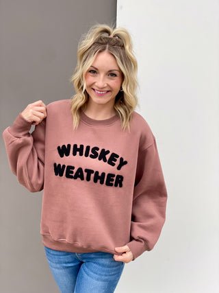 Kali Mocha Whiskey Weather Sweatshirt