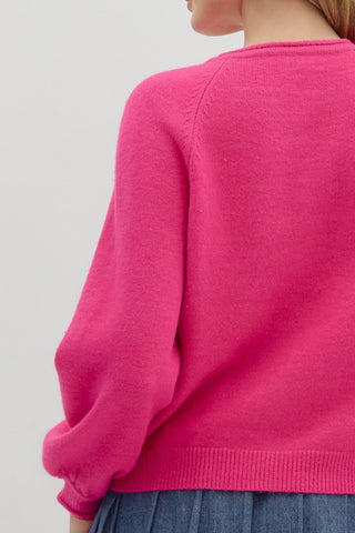 Juliette Pink Cardigan