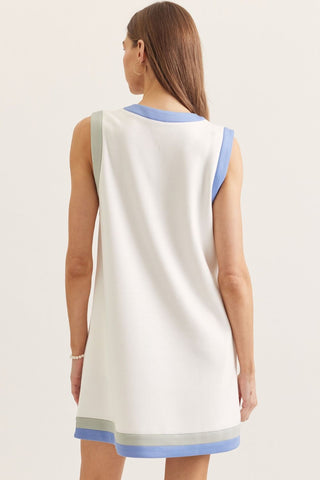 Mireille Off White Shift Dress