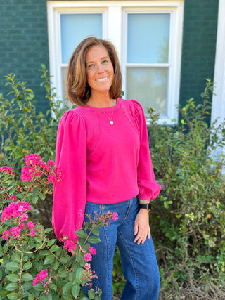 Morgan Pink Sweatshirt