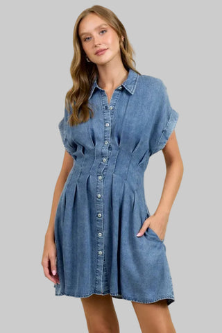 Leigh Medium Denim Dress