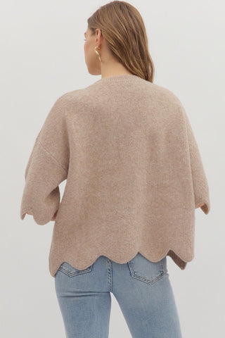 Lanie Taupe Sweater