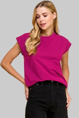 Madi Magenta Tee