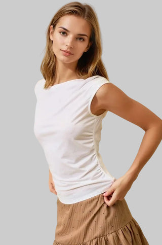 Kelsey Ivory Top