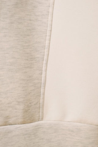 Jolie Grey Colorblock Top