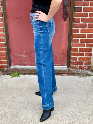 Kendall Wide Leg Denim