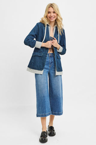 Kennedy Blazer With Hoodie Jacket
