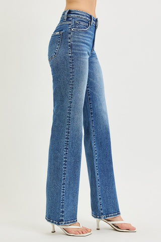 Jada Medium Wash Straight Denim
