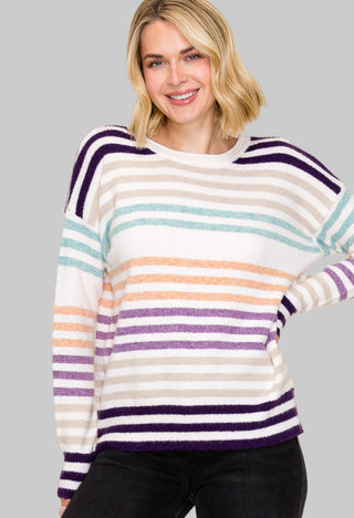 Mary Multi Stripe Sweater