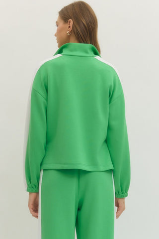 Cassidy Green Pullover