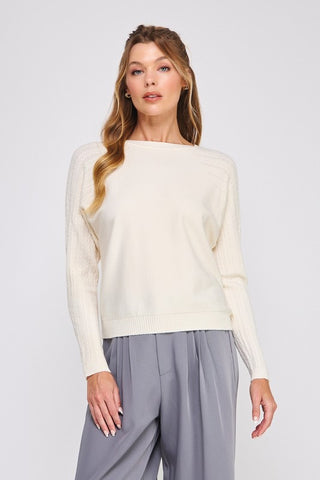 Zoe Vanilla Sweater