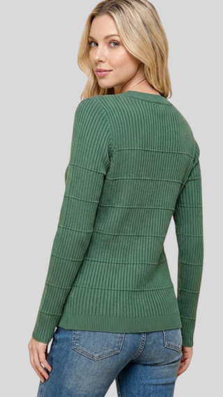 Tanna Dusty Green Sweater