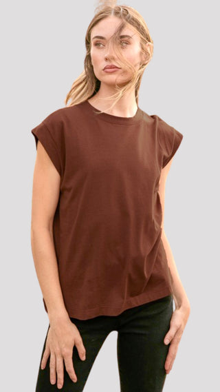 Madi Chocolate Tee