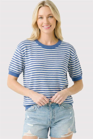 Ramona Navy Stripe Sweater