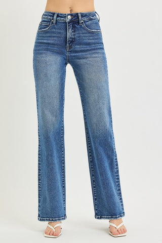 Jada Medium Wash Straight Denim