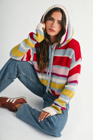 Mirielle Multi Stripe Sweater