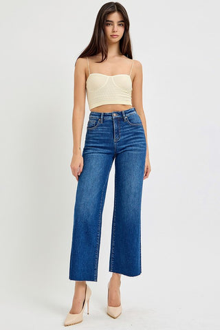 Callie Wide Crop Jeans
