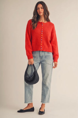 Starlene Ruby Cardigan