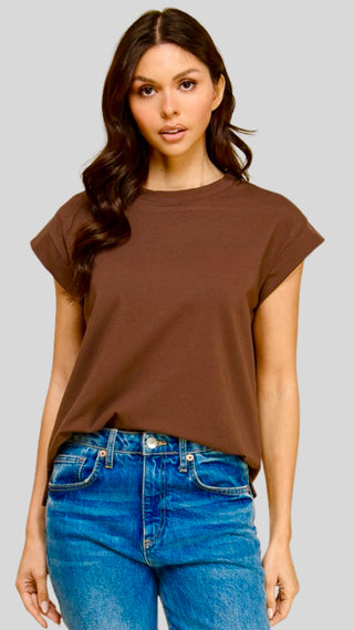 Madi Chocolate Tee