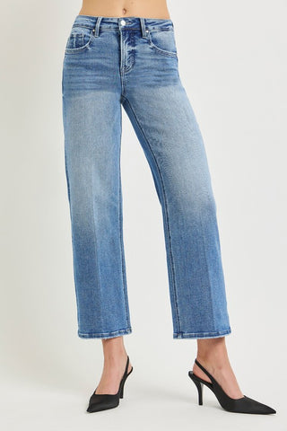 Britt High Rise Ankle Straight