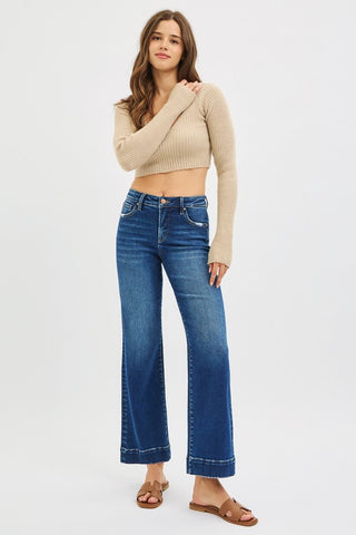 Eve Dark Straight Denim