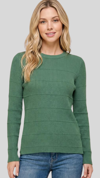 Tanna Dusty Green Sweater