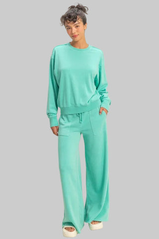 Summer Turquoise Pullover