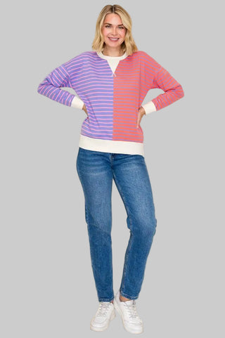 Timber Purple/Coral Sweatshirt