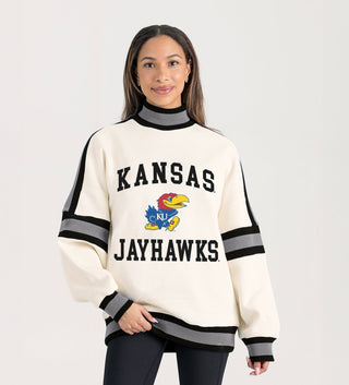 Sabrina Kansas Mockneck