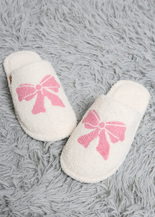 Ribbon Embroidered Slipper