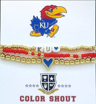 Kansas Love Stack Bracelets