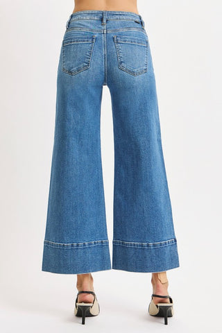 Jaycee Midrise Crop Denim