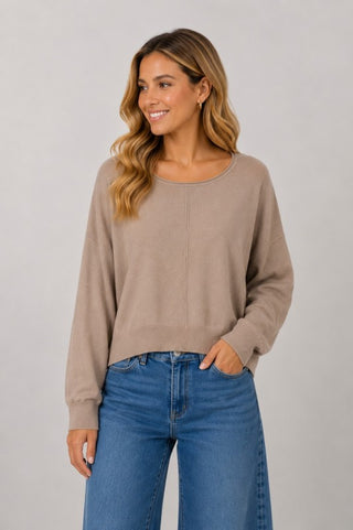 Lorelei Taupe Sweater