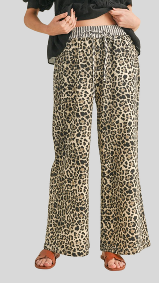 Kris Animal Print Pant