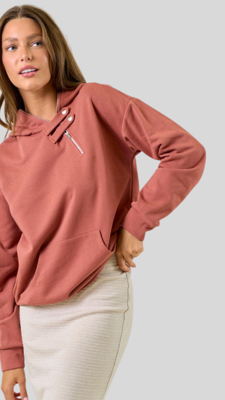 Reagan Burnt Orange Sweatshirt