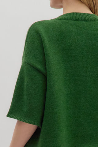 Mila Green Cardigan