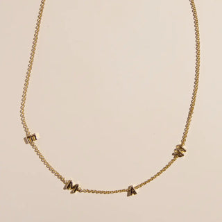 EMAW University Initial Necklace