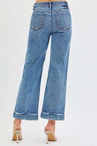Taylor Crop Straight Denim