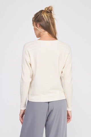 Zoe Vanilla Sweater