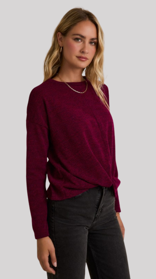 Cora Magenta Top