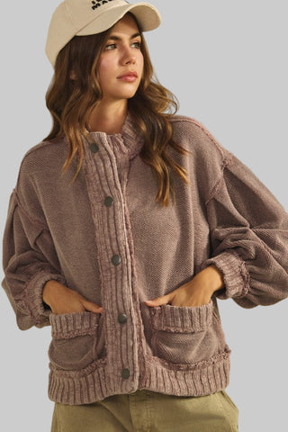 Jenna Lt Plum Jacket