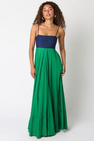 Kinley Navy/Green Dress
